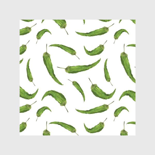 Скатерть «Зеленые перцы»