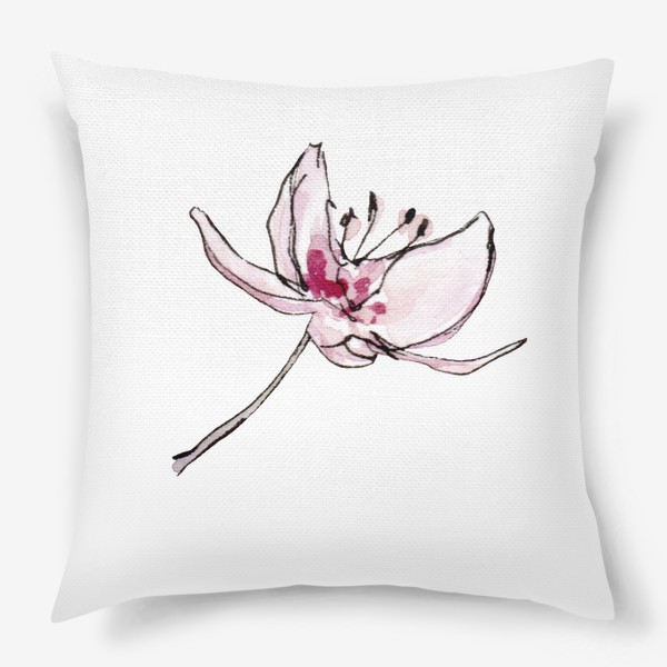 Подушка «Розовый цветок»