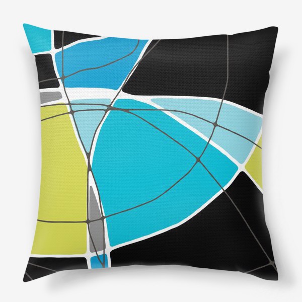 Подушка «Цветная геометрия»