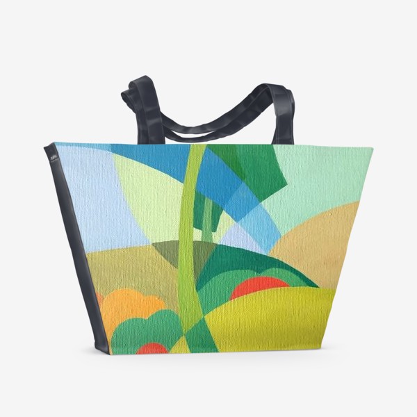 Пляжная сумка «Лето в декоративном стиле. »