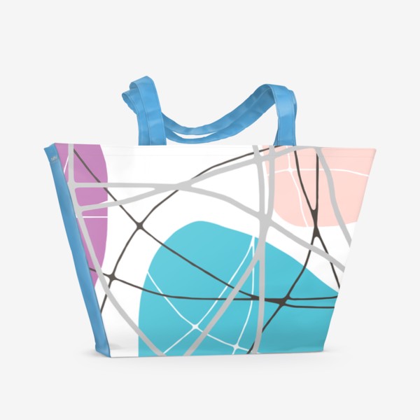 Пляжная сумка «Цветная абстракция »