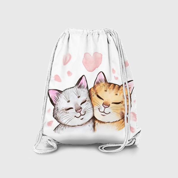 Рюкзак «Кошки и сакура»