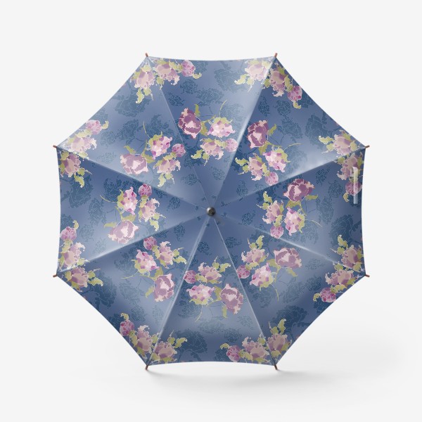 Зонт «Пионы винтажные»