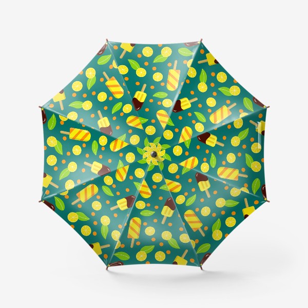 Зонт «Лимонное мороженое»