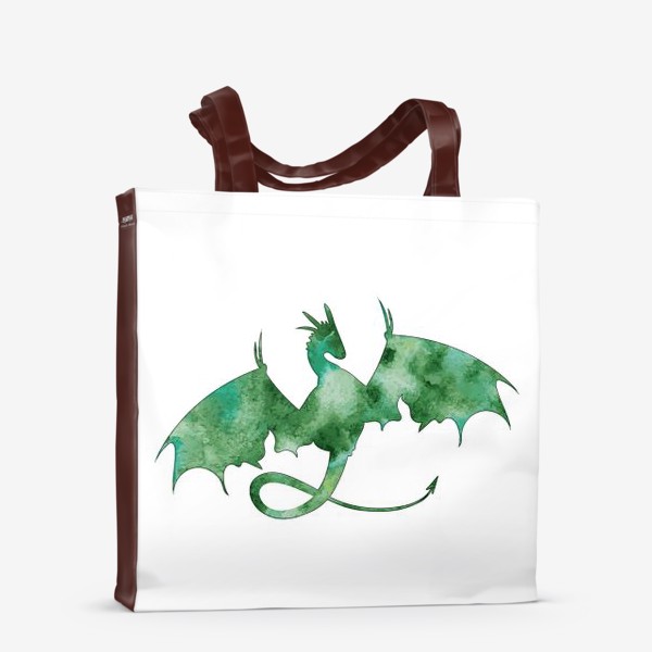 Сумка-шоппер «Малахитовый дракон»