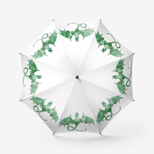 Зонт «Малахитовый дракон»