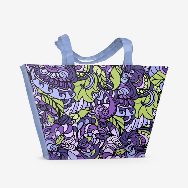 Пляжная сумка «Разноцветный орнамент»