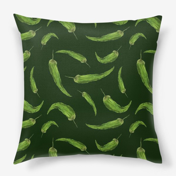 Подушка «Зеленый перец»