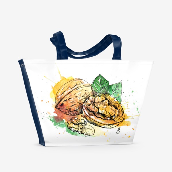 Пляжная сумка «Грецкий орех»
