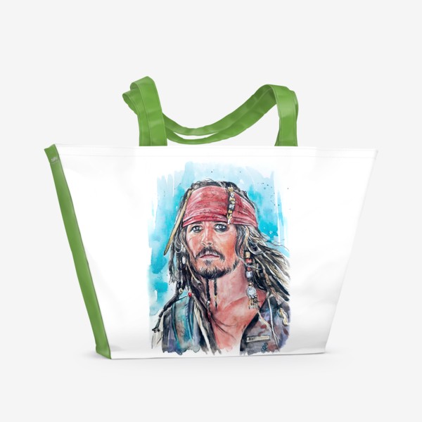 Пляжная сумка «Капитан Джек Воробей»