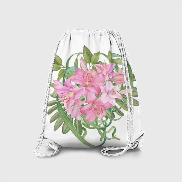 Рюкзак «Букет цветов  лилий»