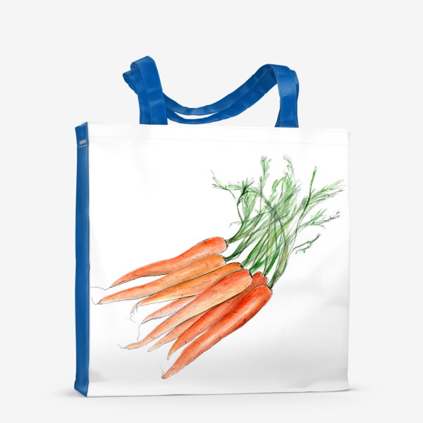 Сумка-шоппер «Морковка. Оранжевый цвет здоровья.»