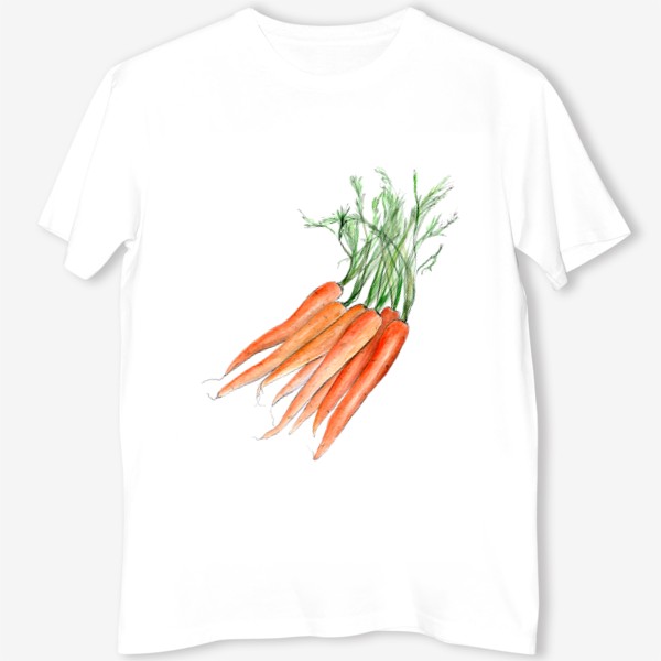 Футболка &laquo;Морковка. Оранжевый цвет здоровья.&raquo;