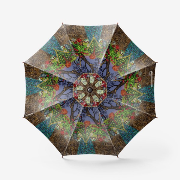 Зонт «Сумерки в деревне»