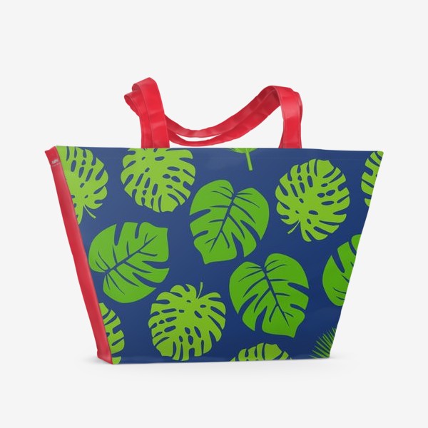 Пляжная сумка &laquo;Тропические листья&raquo;