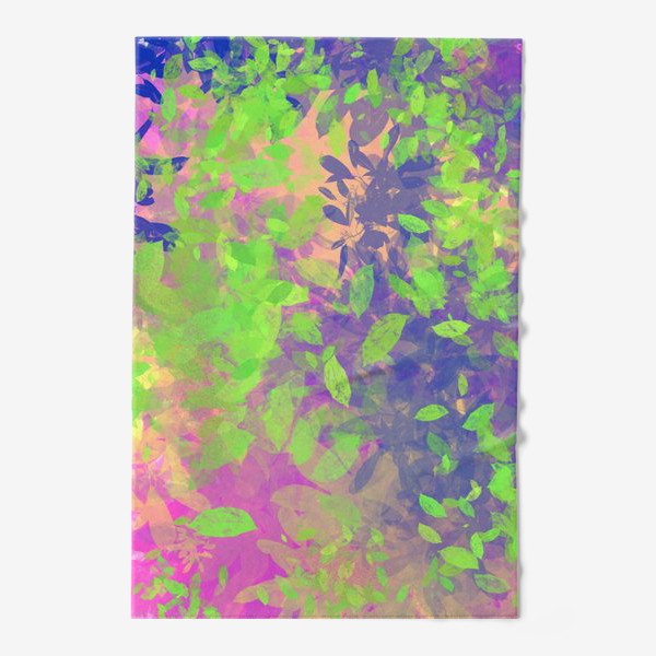 Полотенце «Разноцветные листья»