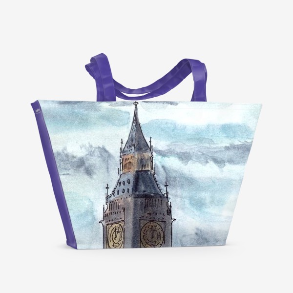 Пляжная сумка «Небо Лондона»