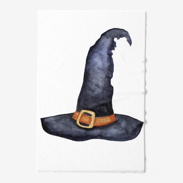 Полотенце «Акварель. Шляпа ведьмы, Распределяющая остроконечная шляпа, »