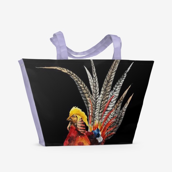 Пляжная сумка «Золотой фазан»