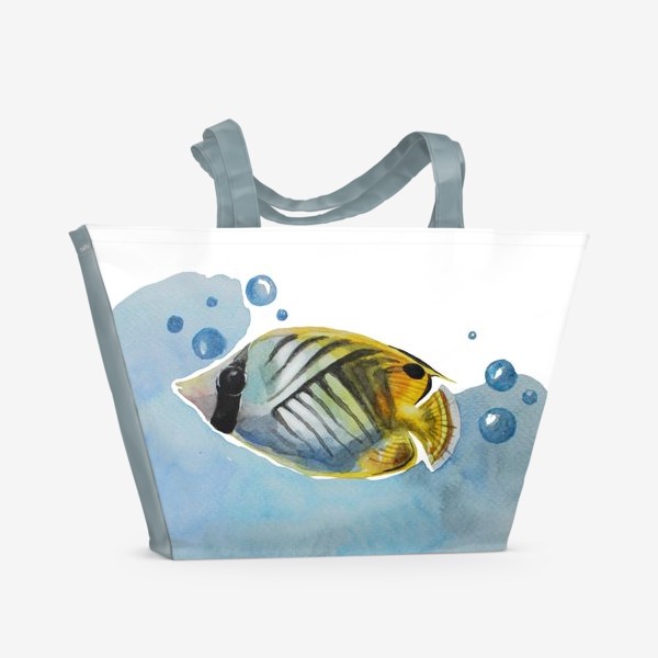 Пляжная сумка «Рыба-бабочка»
