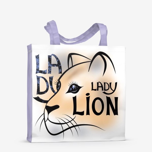 Сумка-шоппер «LADY LION»