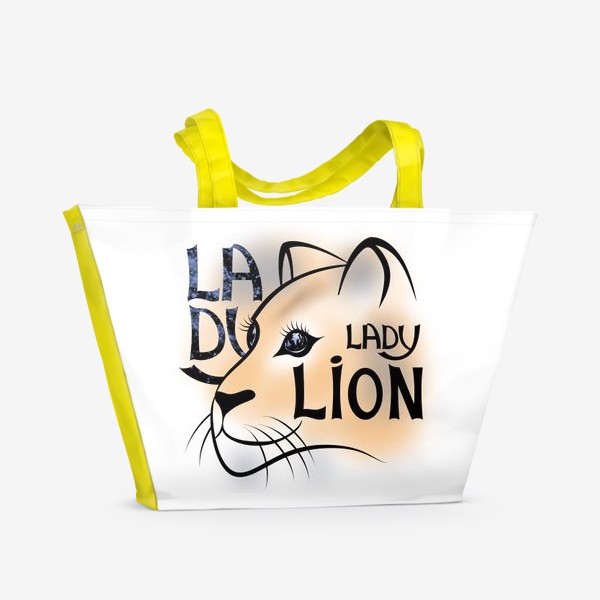 Пляжная сумка «LADY LION»