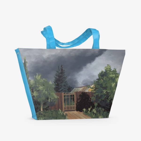 Пляжная сумка «Лето в деревне»