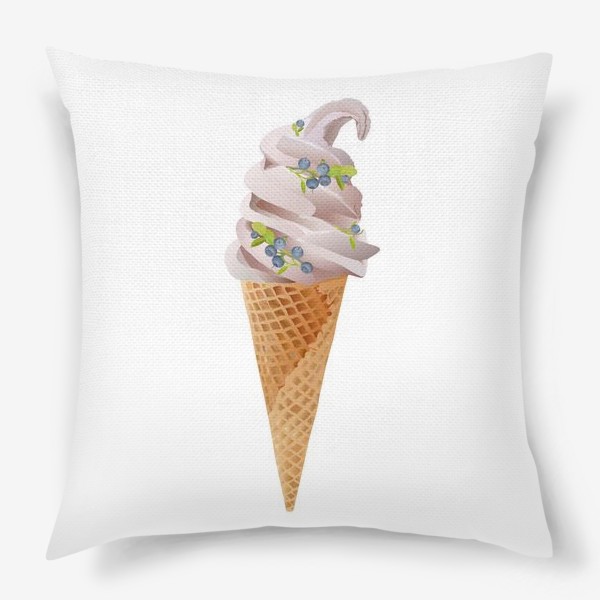 Подушка «Мороженое в конусе.»