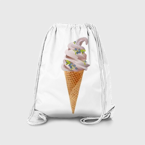Рюкзак «Мороженое в конусе.»