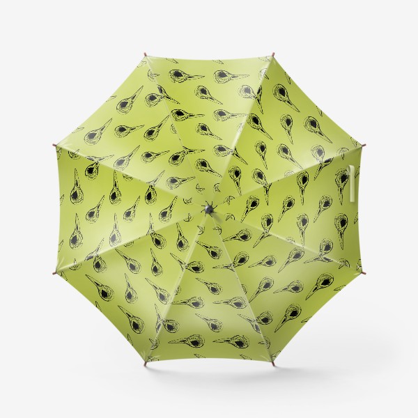 Зонт «черепа птиц»
