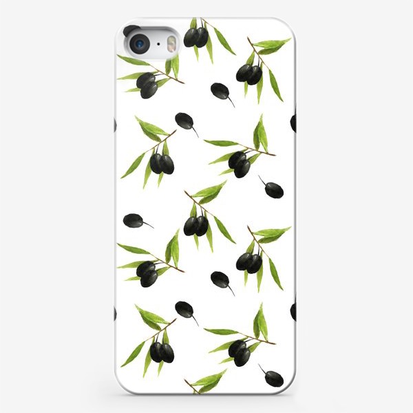 Чехол iPhone «Оливки черные»
