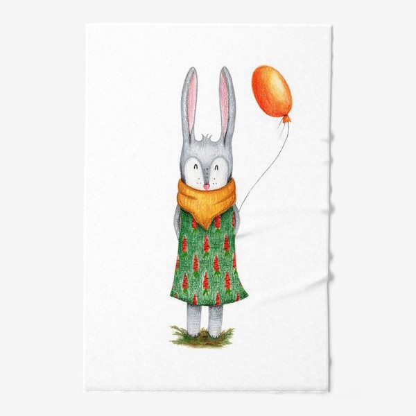 Полотенце «Заяц с воздушным шариком»