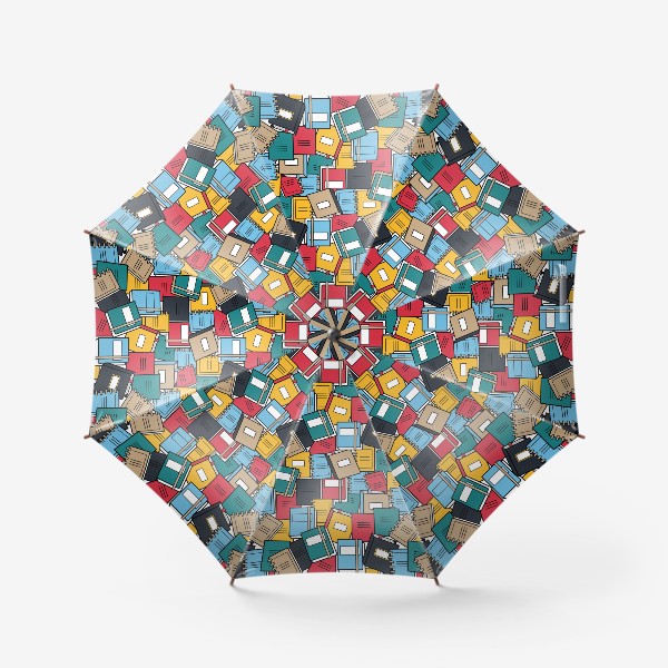 Зонт «Яркие тетради»