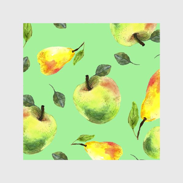 Шторы «Яблоки и груши»