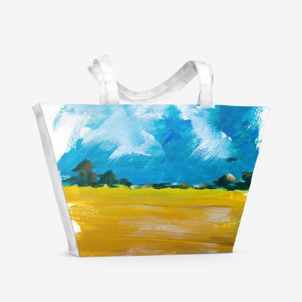 Пляжная сумка «Перед дождем»