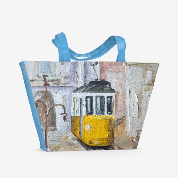 Пляжная сумка «Трамвай №28»
