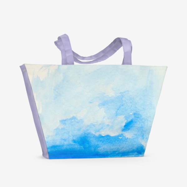 Пляжная сумка «Маковое поле»