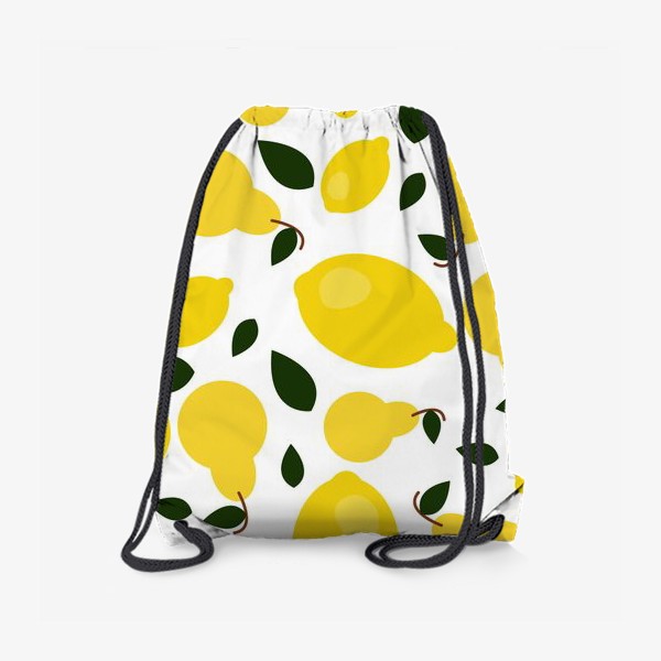 Рюкзак «паттерн лимон и груши»