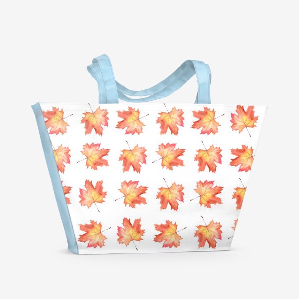 Пляжная сумка «Кленовые листья»