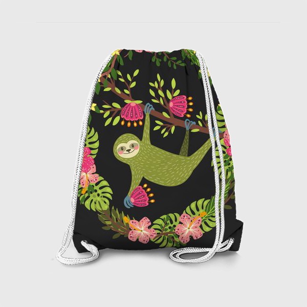 Рюкзак «Зеленый ленивец»