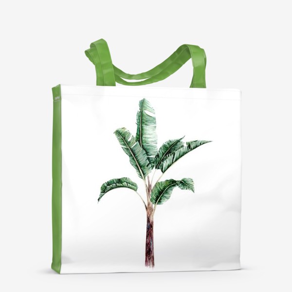 Сумка-шоппер «Тропики банановое дерево»