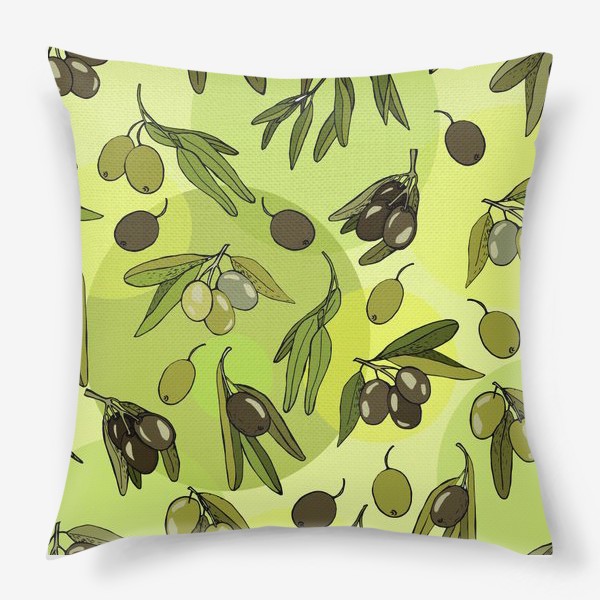 Подушка «Веточки Оливки»