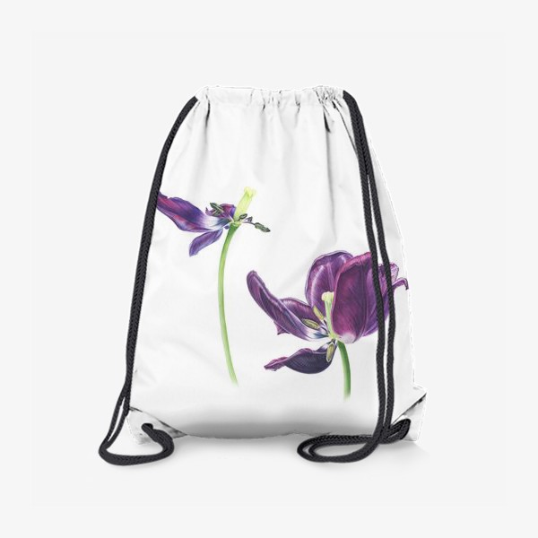 Рюкзак «Фиолетовые тюльпаны»