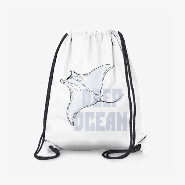 Рюкзак «Электрический скат. Глубокий океан»