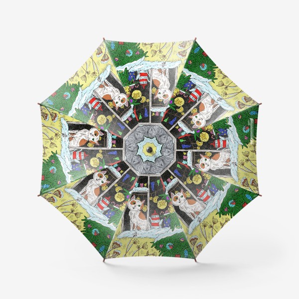 Зонт «Новый год»