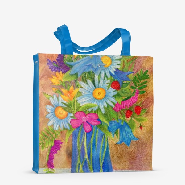 Сумка-шоппер «Букет полевых цветов»