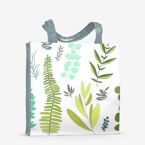 Сумка-шоппер «Ботаника: листья»