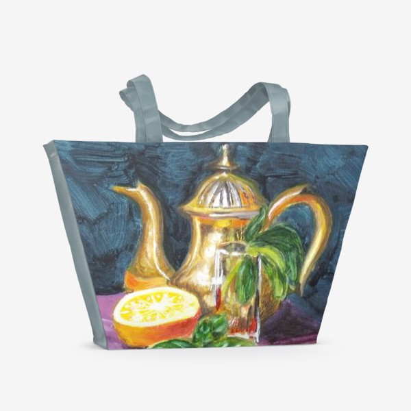 Пляжная сумка «Медный чайник»