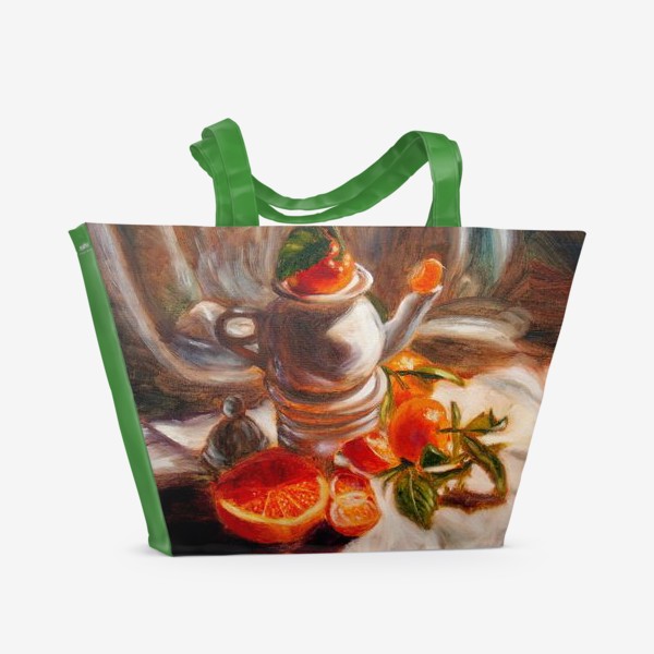 Пляжная сумка «Мандариновый чай»