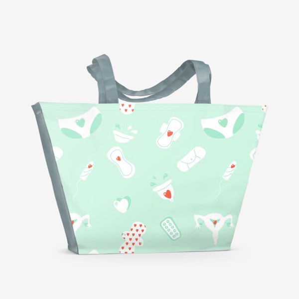 Пляжная сумка «Менструация»